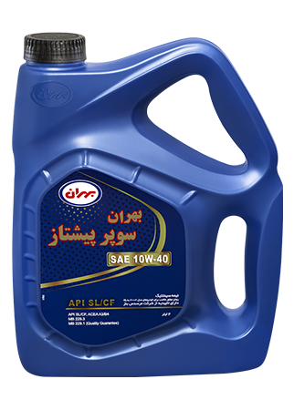 محصول  روغن موتور  سوپر پیشتاز مدل 10W40 SL حجم 4 لیتر